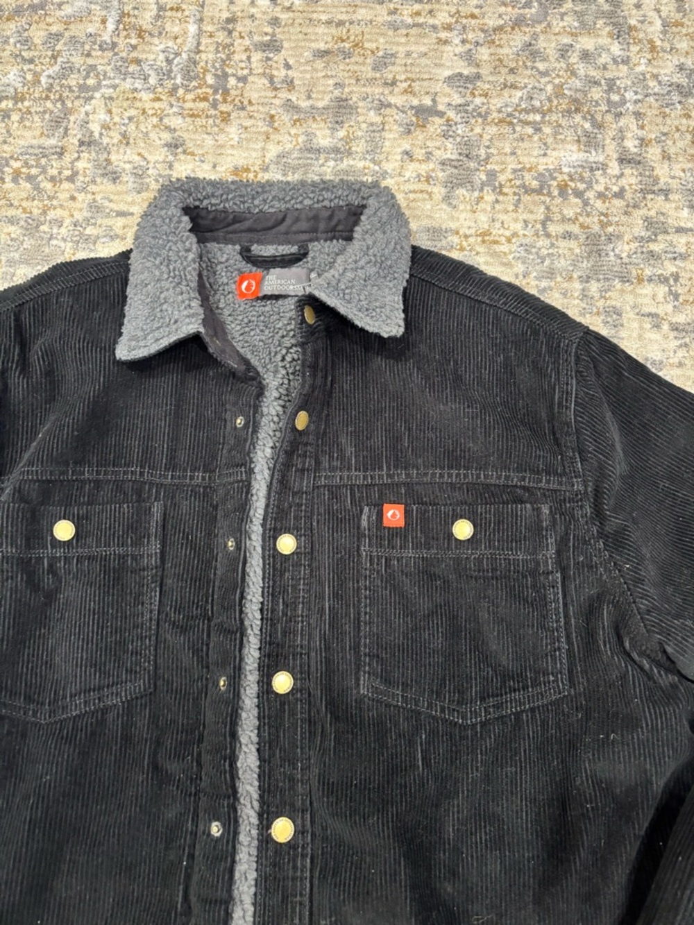 The American Outdoorsman Fleece Lined Corduroy Jacket - Picture 2 of 6